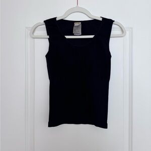Black Shapewear Camisole Tank Athletic Wear